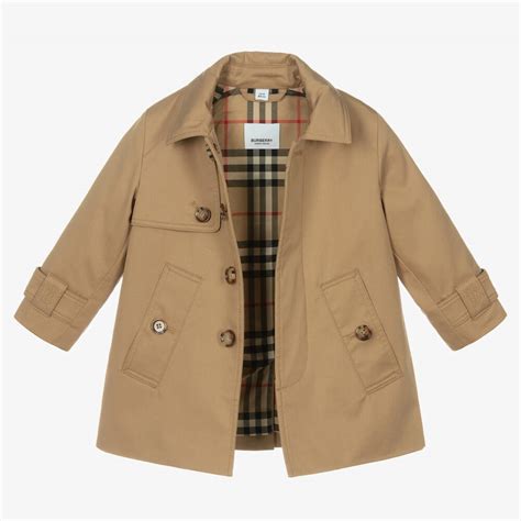 burberry baby boy trench coat|burberry kids coats sale.